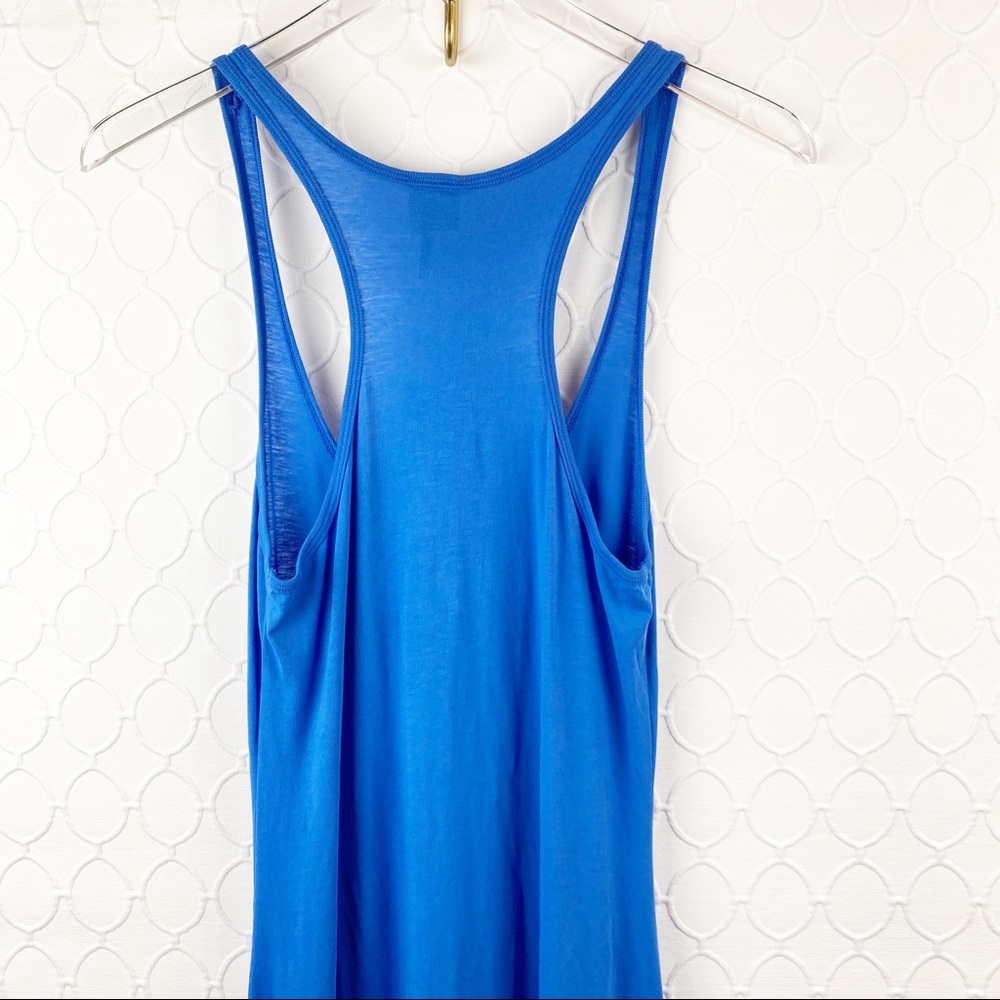 NWT Bobi Racerback Maxi Dress Royal Blue Small - Picture 4 of 6